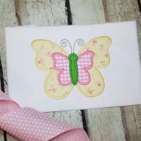 Butterfly Machine Applique Design